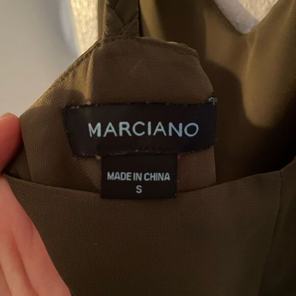 Marciano | Braided Strap V Neck Tank | Size Small - Picture 2 of 3